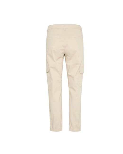 Part Two Natural Straight Trousers