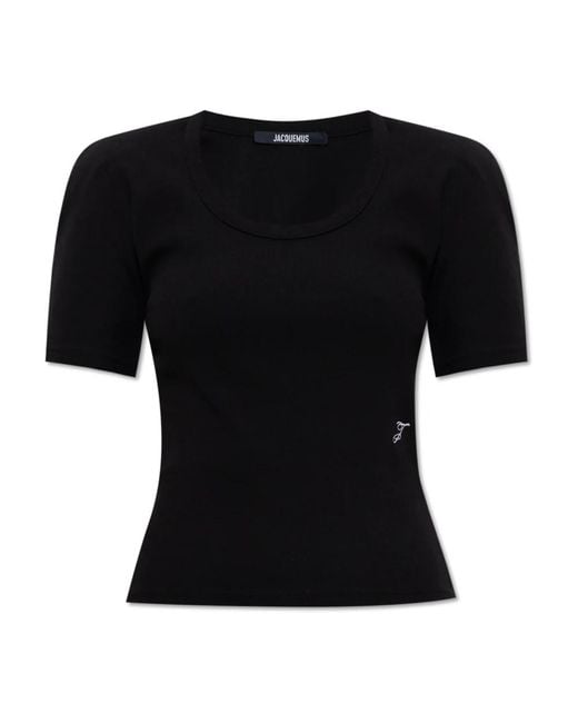 T-Shirts Jacquemus de color Black