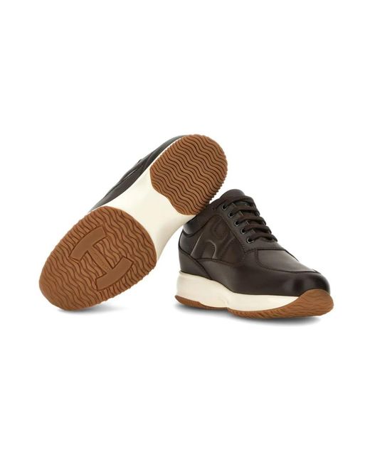 Hogan Interaktive Sneaker in Brown für Herren