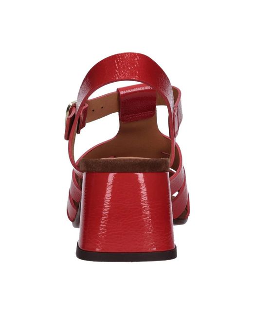 Chie Mihara Red High Heel Sandals
