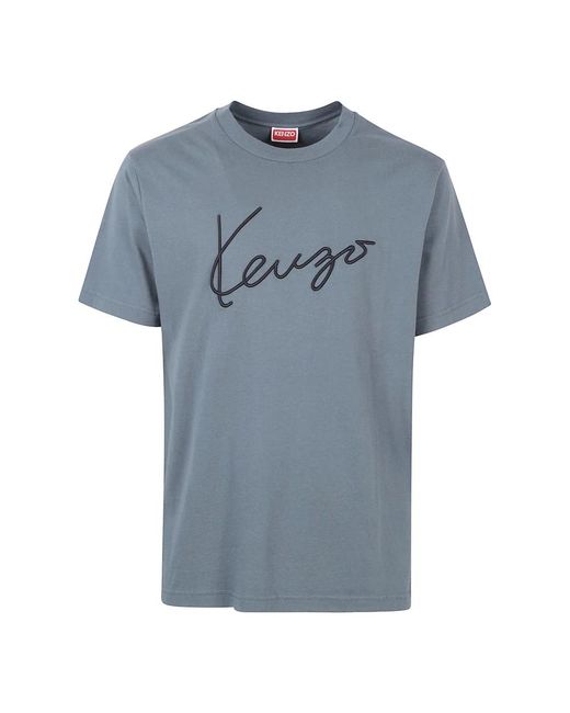 KENZO Blue T-Shirts for men