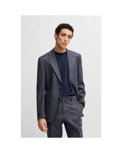 Boss 50539804-404 Blazer in het Blue voor heren