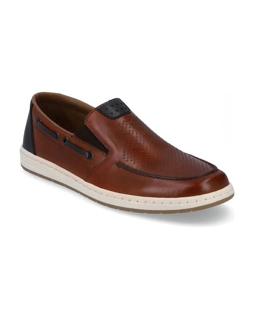 Loafers Rieker de hombre de color Brown