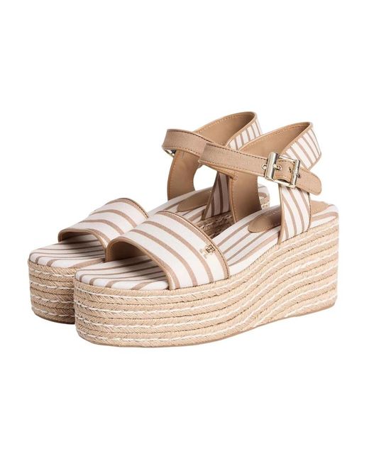 Tommy Hilfiger Pink Wedges