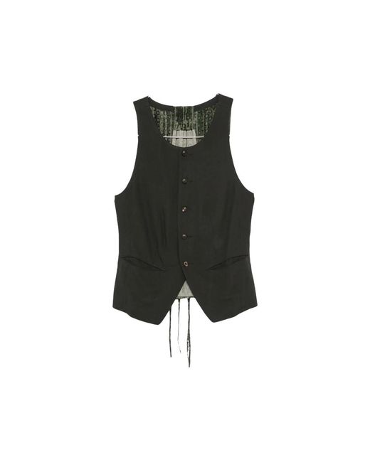 Ziggy Chen Green Waistcoats