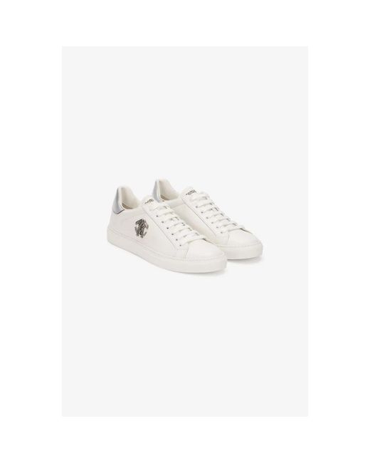 Roberto Cavalli White Sneakers for men