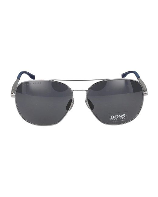 Boss Gray Sunglasses for men