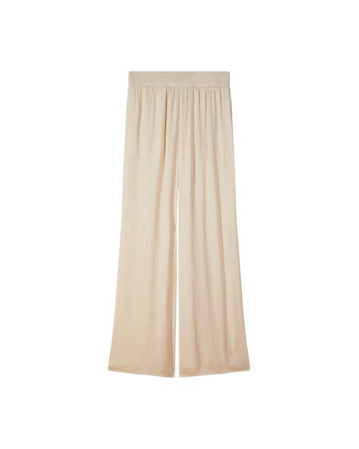 Patrizia Pepe Natural Wide Trousers