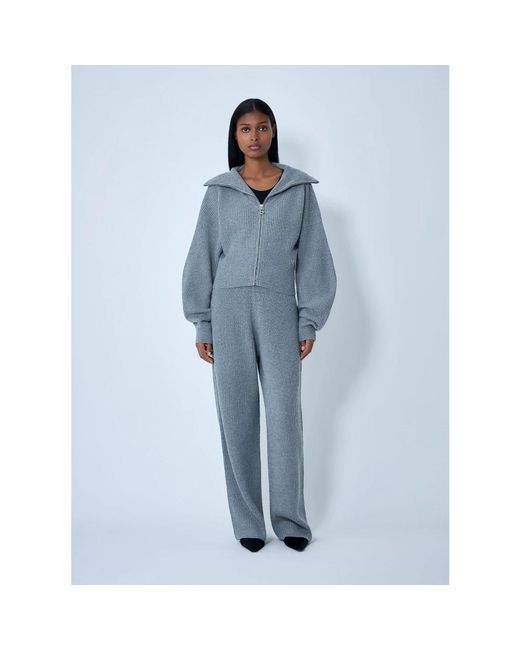 Sportmax Blue Wide Trousers