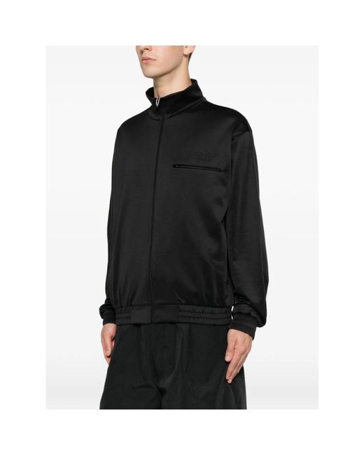 MM6 by Maison Margiela Black Zip-Throughs for men