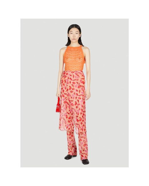 Marco Rambaldi Pink Wide Trousers