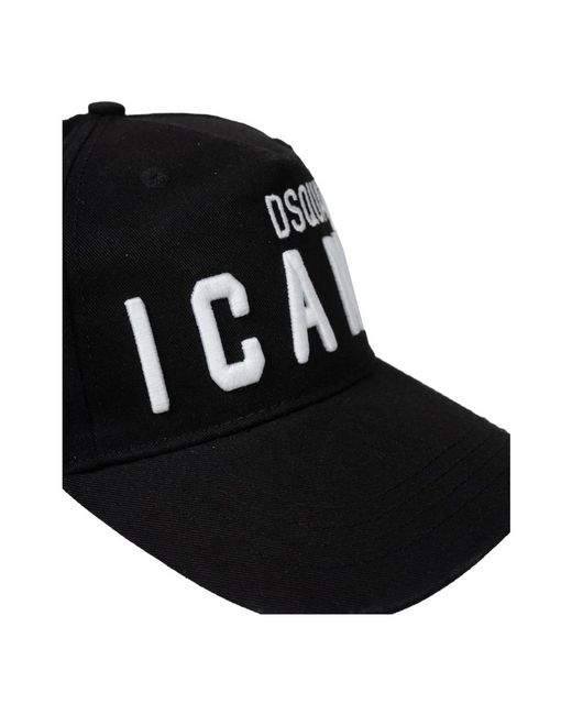DSquared² Caps in Black für Herren