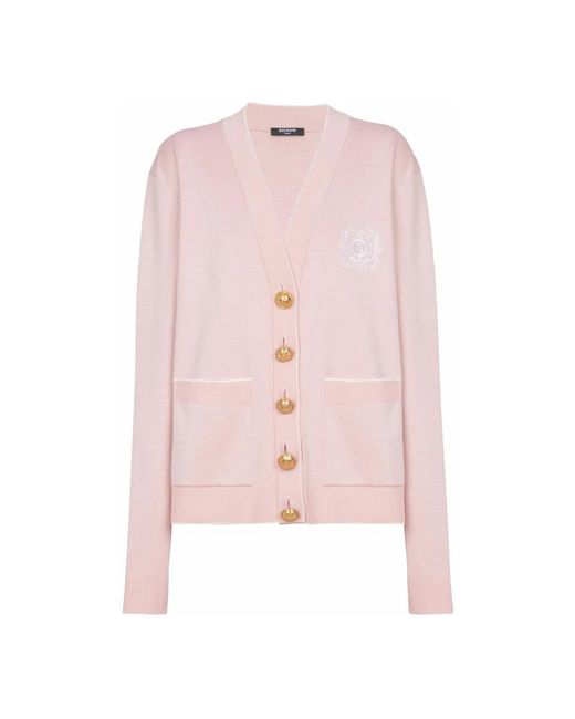Balmain Cardigans in het Pink