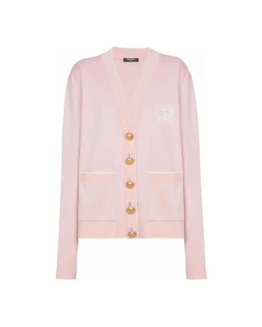 Balmain Cardigans in het Pink