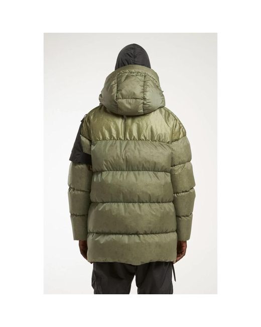 NEMEN Green Down Jackets for men