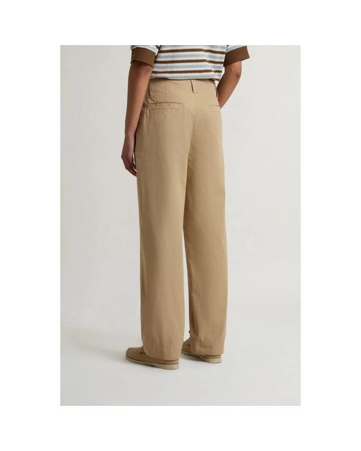 Woolrich Natural Tapered Trousers