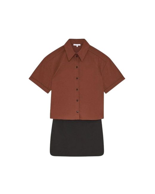 Patrizia Pepe Brown Shirts