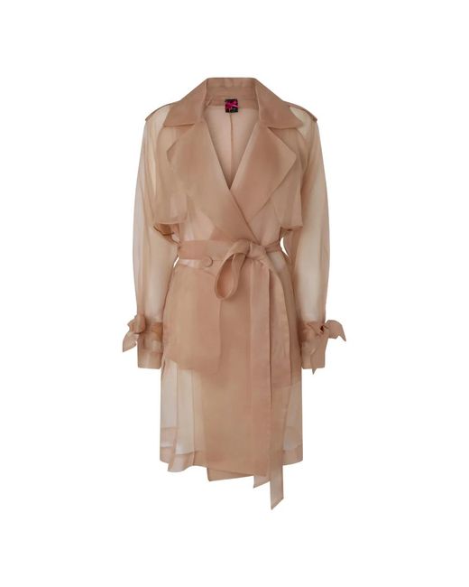 Pinko Brown Rainwear