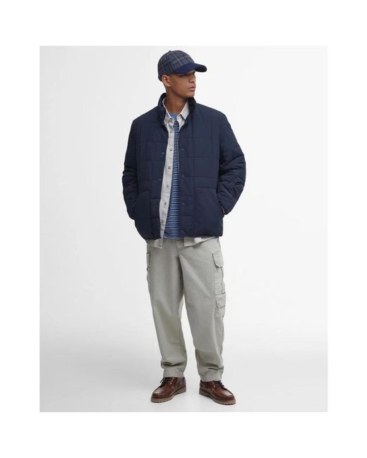 Barbour Blue Winter Jackets for men