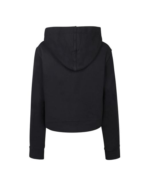 Palm Angels Cotton Hoodie in het Black