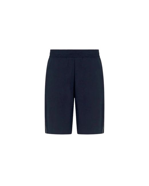 Emporio Armani Blue Casual Shorts for men