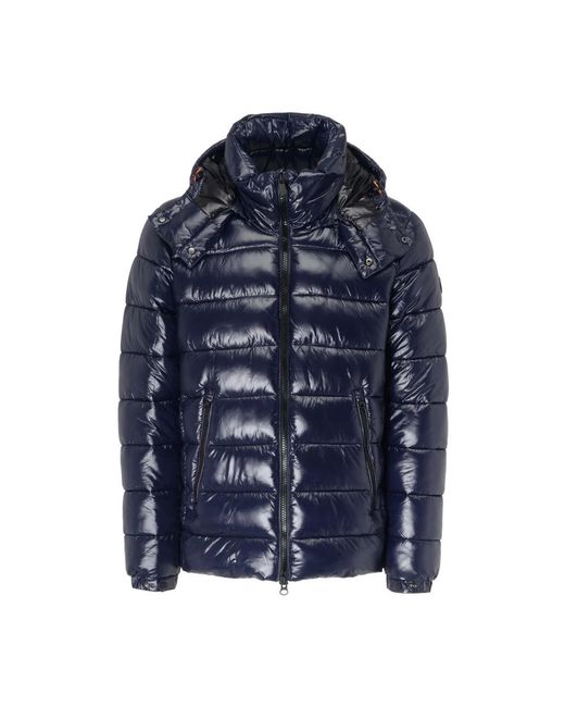 Save The Duck Florian Down Jacket in het Blue voor heren