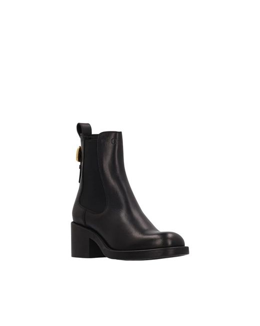 Chloé Black Heeled Boots