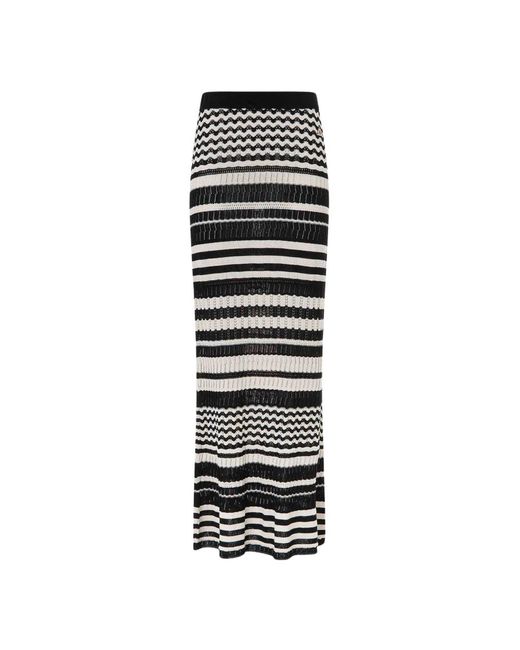 Akep Black Maxi Skirts