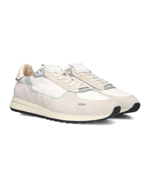 Woolrich Retro Sneaker Weiß in White für Herren