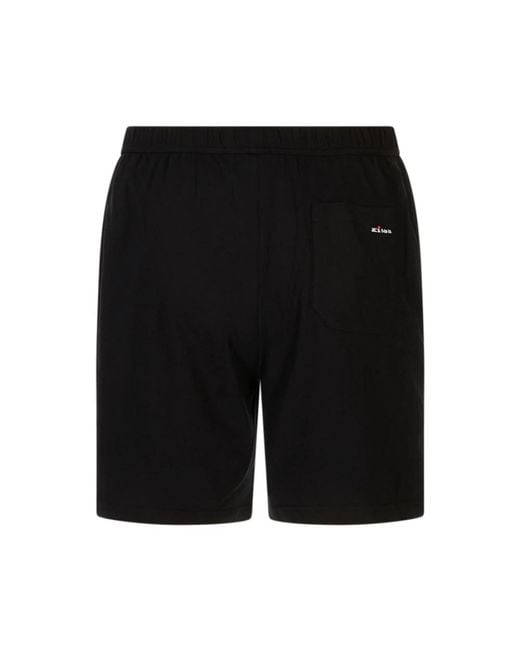 Kiton Black Casual Shorts for men