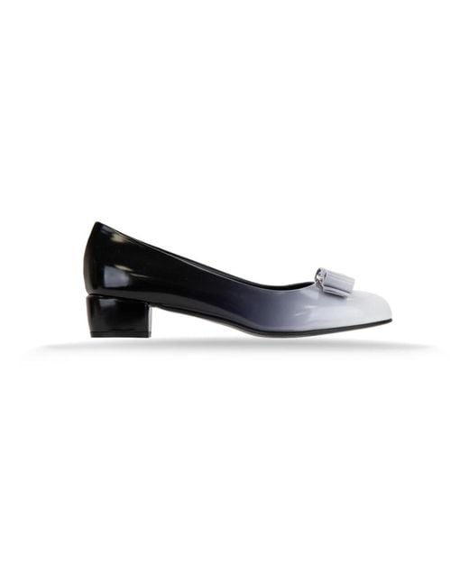 Ferragamo Black Pumps