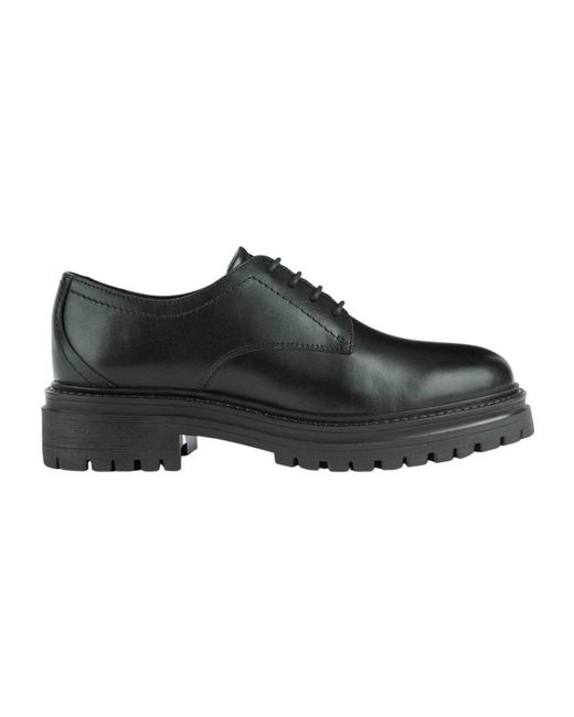 Geox Black Business Shoes