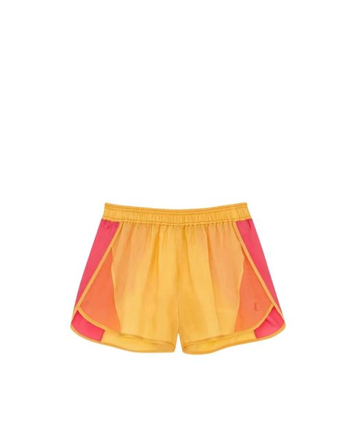 Saint Laurent Orange Shorts