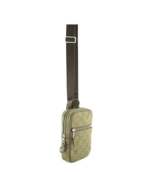 Gucci Green Cross Body Bags for men