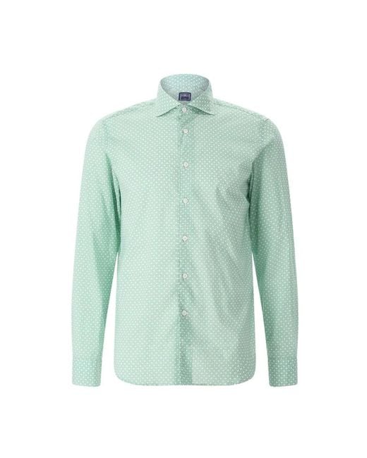 Fedeli Green Casual Shirts for men