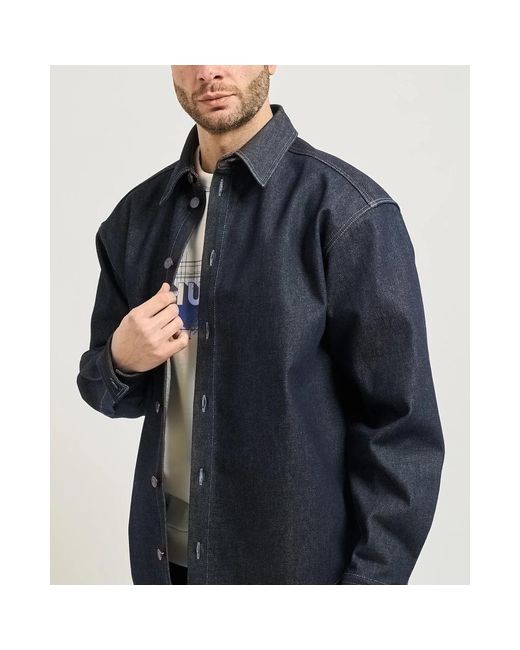 Denim Jackets HUGO de hombre de color Blue