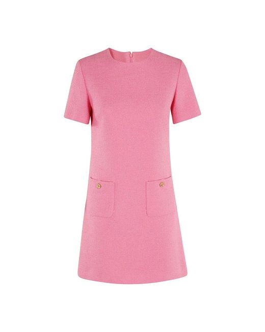 Elegante giacca boucle per donne di Moschino in Pink