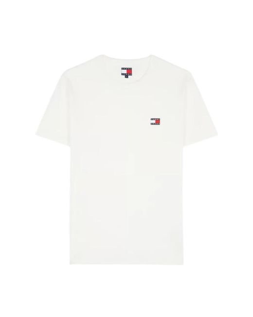 Tommy Hilfiger Korte Mouw T-Shirt Regular Fit in het White voor heren