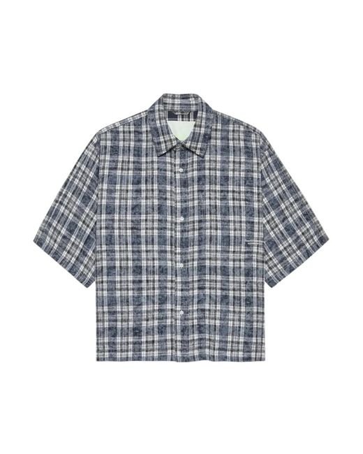New Amsterdam Surf Association Blue Short Sleeve Shirts for men