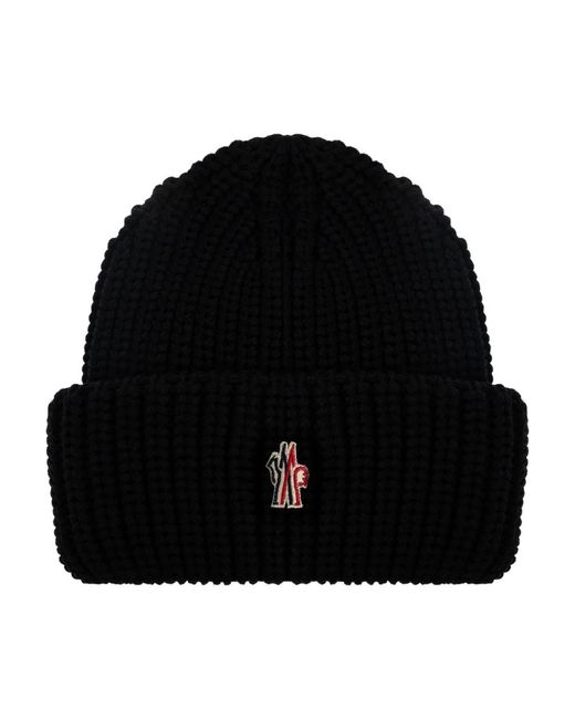 Beanies di Moncler in Black da Uomo