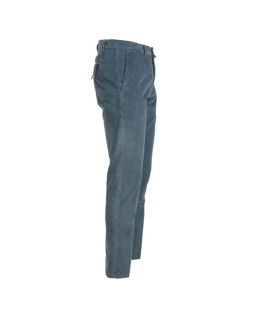 Siviglia Blue Slim-Fit Trousers for men