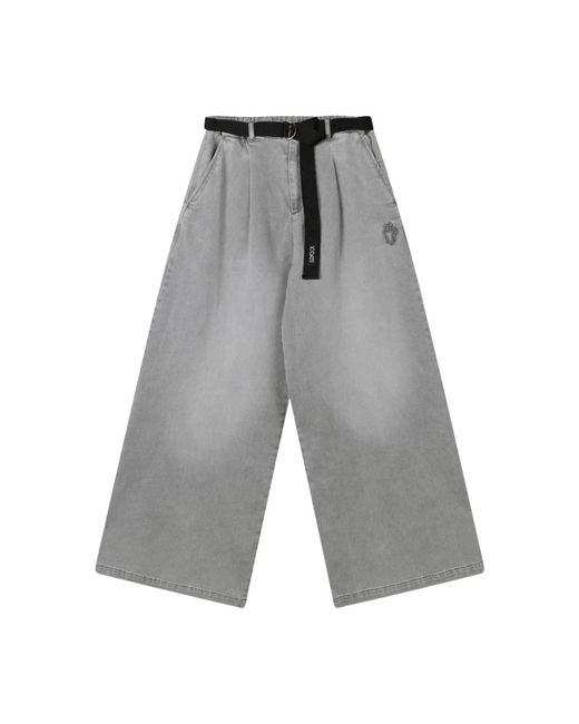 10Days Gray Wide Jeans