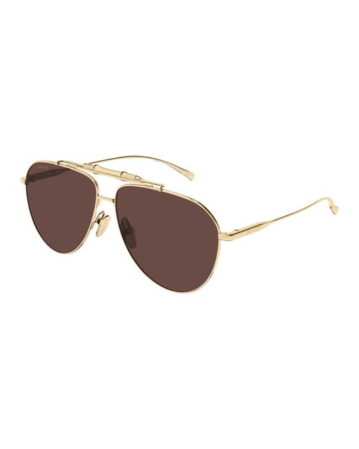 Gucci Brown Gg2064S 004 for men