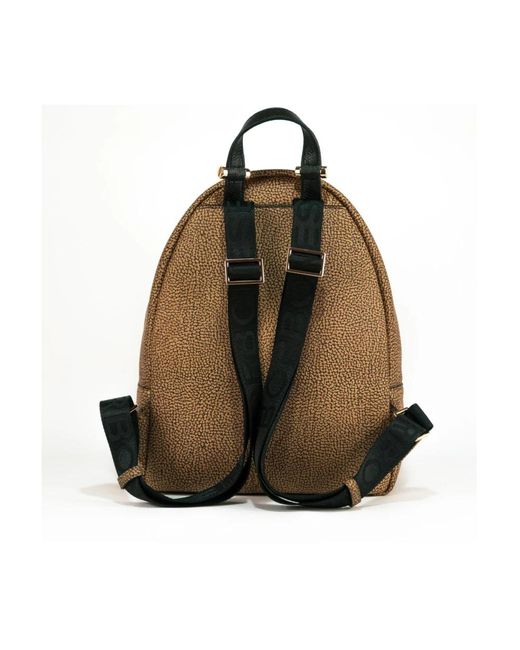 Borbonese Brown Backpacks