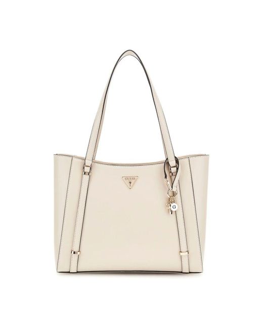 Guess Natural Daryna 2 fächer schultertasche