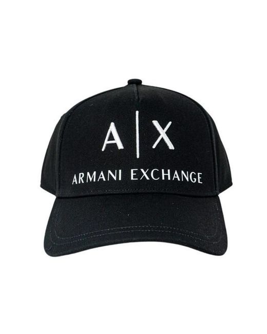 Caps di ARMANI EXCHANGE in Black da Uomo