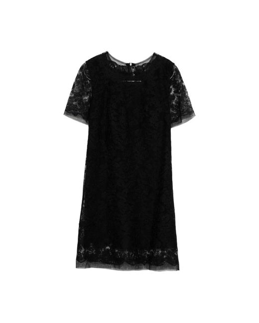 Short Dresses Ermanno Scervino de color Black