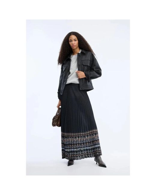 Munthe Blue Maxi Skirts