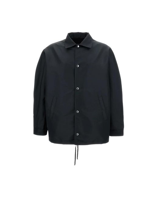 Givenchy Couture Seam Polyfaille Jacket in het Blue voor heren