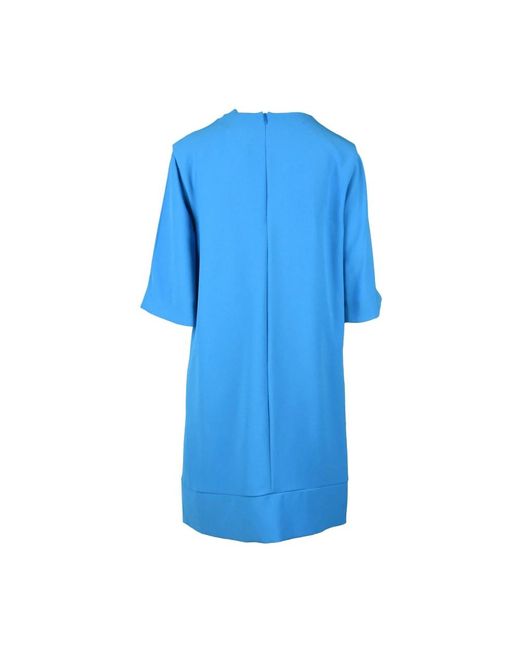 SIMONA CORSELLINI Blue Short Dresses